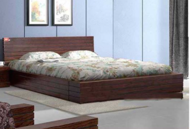 Regal Wooden Double Bed BDH-315