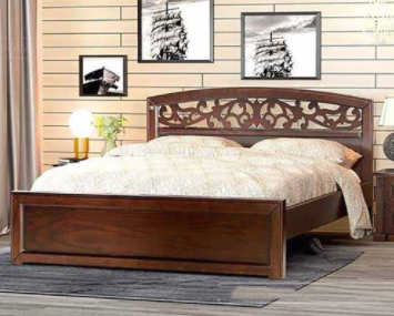 Regal Wooden Double Bed BDH-325