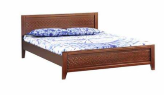 Regal Wooden Double Bed BDH-345