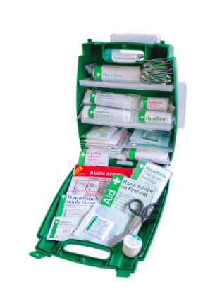 Safety First Aid Group Wall-Mounted First Aid Kit BS 8599 Compliant, Medium