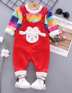Stock Lot Spring Autumn Kids Clothing Sets Baby Boy Cotton Casual Children's Wear Lovely Cartoon Letter Printed Clothes Set