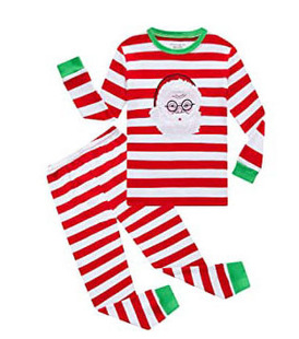 Wholesales OEM Custom High Quality Spring Kids & Toddler Girls Boys Pajamas 2 Piece Set 100% Cotton Sleepwear