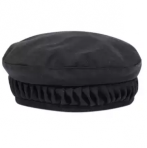 Cotton Afghan Caps and Hats Tupi-Black
