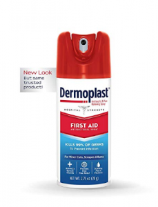 Dermoplast First Aid Spray, 2.75 Ounce Can, Antiseptic & Anesthetic (Packaging May Vary)