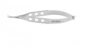 IndoWebal Corneal Scissor ( Crv. / Angled ) (Big / Small ) SS