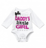 Baby Girl Long Sleeve Bodysuit Daddy's Little Girl