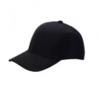 Black Pure Denim Curve Visor Adjustable Cap for Man