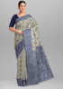 Cotton Jolchap Handwork Jamdani Design Saree with Blouse Piece - SRH240