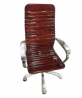 Curvy Linear Boss Chair Oak Teak - FCWC 2