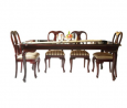 Dining Set WTDS-0002 ( Full Set with 6 Chair )