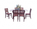 Dining Set WTDS-0069 ( Full Set With 4 chair )