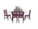 Dining Set WTDS-0069 ( Full Set With 6 chair )