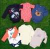 Full Sleeve Cotton Baby Romper - 6 Pieces Set BKF