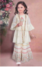 Indian Embroidered Garara for Girls – 556