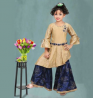 Indian Silk Party Dress for Girls – D5007
