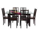 Six Seated Dining Table 6054 WF WN