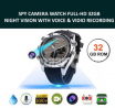 Spy Camera Watch Night Vision Voice with Video Recorder Waterproof 32GB Built-In Memory