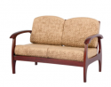 Two Seated Sofa 0021 WF MG with Foam & Cover