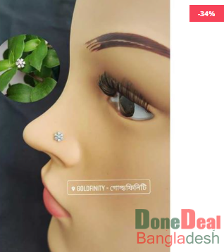 7 Stone Tengal Diamond Nose Pin (GF-PS-DN-08)