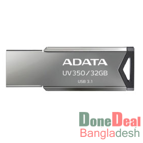A Data UV350 32GB USB 3.1 Black Pen Drive
