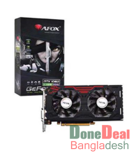AFOX Nvidia Geforce GTX1060 6GB DDR5 Graphics Card - AF1060-6144D5H2