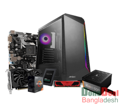 AMD RYZEN 5 3500X Gaming PC
