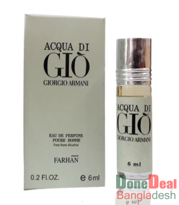 Aqua Di Gio Attar Perfume for Men - 6ml