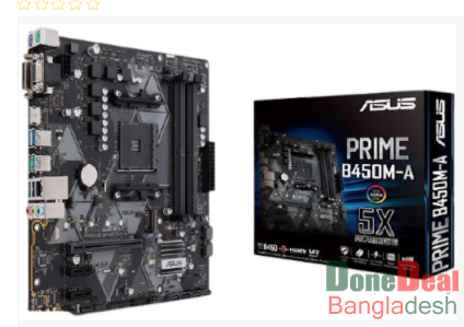 Asus Prime B450M-A AMD Motherboard