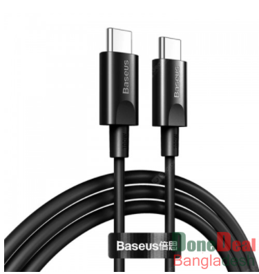 Baseus Xiaobai Series Fast Carging Type-C Data & Charging Cable 100W(20V/5A) Black