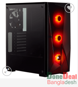 CORSAIR Carbide SPEC-DELTA RGB Tempered Glass Gaming Casing With 3 RGB Fan