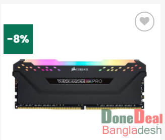 Corsair Vengeance RGB PRO 16GB DDR4 3200Mhz Desktop Ram