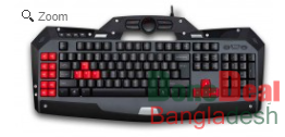 Delux DLK-T15U Game Backlight USB Black Keyboard