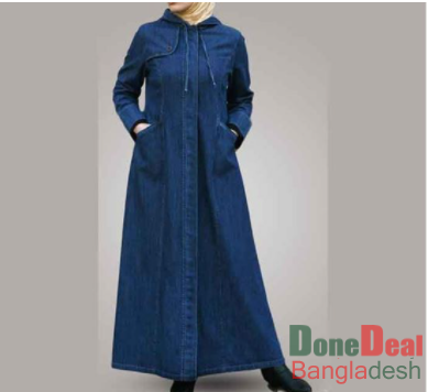 Denim Over Coat for Women - AC73