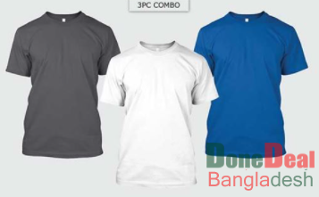 Fabrilife Premium T-shirt 3 Pieces Combo - MC01