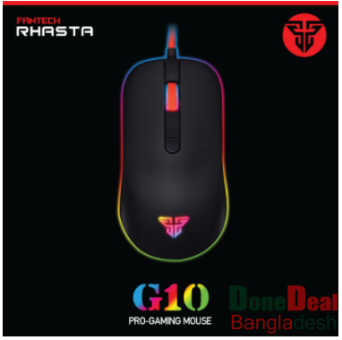 Fantech G10 Rhasta USB Gaming Mouse Black