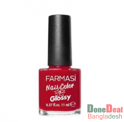 FARMASi Nail Color Classic Glossy #07 (Brick Red) FAR-081 P