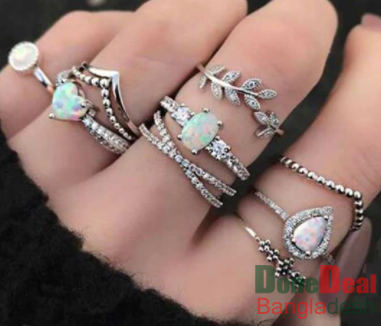 Finger Ring for Women 9 Pieces Set – S1