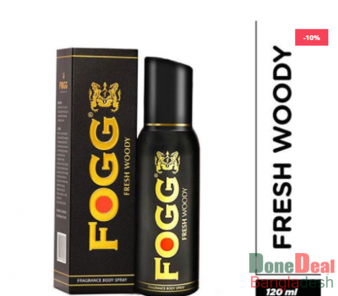 FOGG Black Men Body Spray (Woody) 120ml