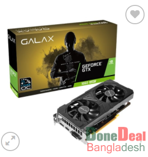 Galax GeForce GTX 1660 Super EX 6GB Graphics Card (1-Click OC)