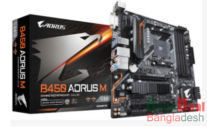 Gigabyte B450 Aorus M AMD Micro ATX Motherboard