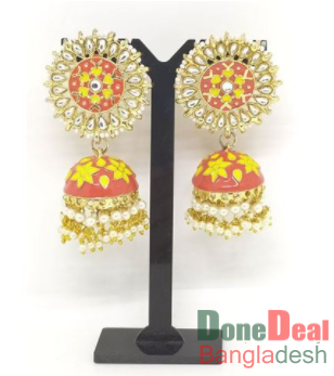 Gold Plated Jhumka Earring TR-1316
