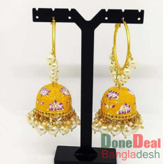 Gold Plated Jhumka Earring TR-1336