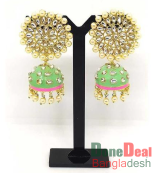 Gold Plated Jhumka Earring TR-1342