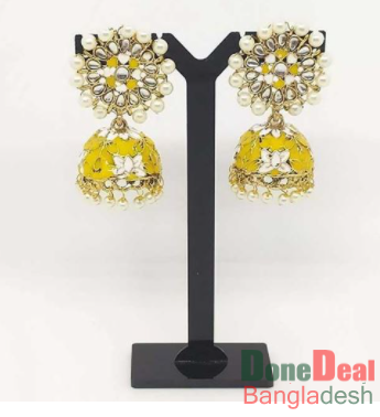 Gold Plated Jhumka Earring TR-1344