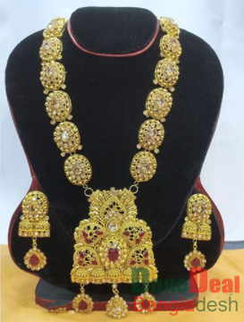 Gold Plated Necklace & Earring Set – TC4