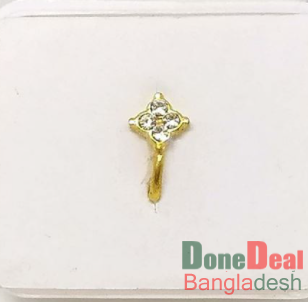 Gold Plated Stone Setting Fake Noth TR-1368