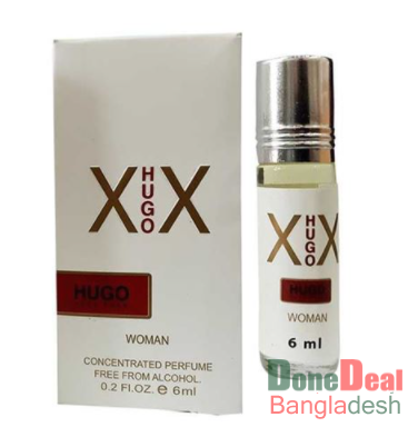 HUGO XX Alcohol Free Concentrated Attar Perfume - 6ml