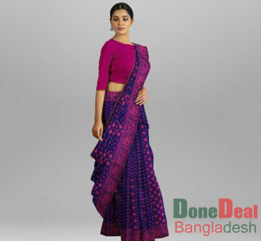 Jamdani Design Cotton Tangail Saree - SHV39
