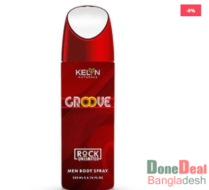 Kelyn Groove Body Spray for Men - 200 ML