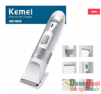 Kemei KM-9020 Exclusive Rechargeable Hair Clipper & Trimmer